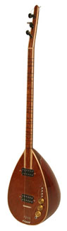saz ethnic music instruments